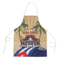 Viva Cuba Libre Apron Cuban Retro Car Tropical Vibes