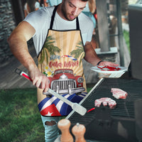 Viva Cuba Libre Apron Cuban Retro Car Tropical Vibes