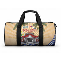 Viva Cuba Libre Duffle Bag Cuban Retro Car Tropical Vibes