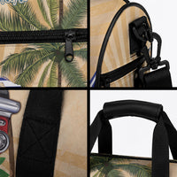 Viva Cuba Libre Duffle Bag Cuban Retro Car Tropical Vibes