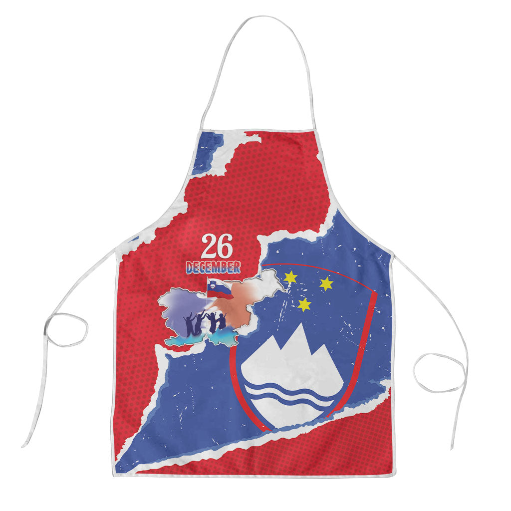 Slovenia Independence Day Apron 26 December Republika Slovenija Grunge Style