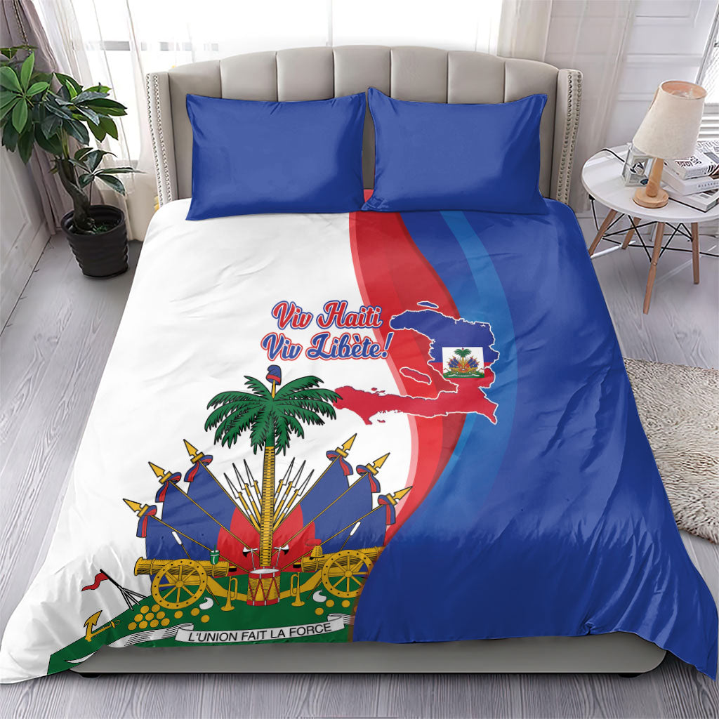 Haiti Independence Day Bedding Set 1804 Viv Haiti Viv Libete