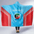 Custom Kuwait Cricket Hooded Blanket Go Champions Grunge Style