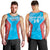 Custom Kuwait Cricket Men Tank Top Go Champions Grunge Style