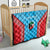 Custom Kuwait Cricket Quilt Go Champions Grunge Style - Wonder Print Shop