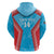 Custom Kuwait Cricket Zip Hoodie Go Champions Grunge Style - Wonder Print Shop