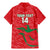 Custom Oman Cricket Family Matching Mermaid Dress and Hawaiian Shirt Go Champions Strong Flame Style - Wonder Print Shop