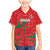 Custom Oman Cricket Family Matching Mermaid Dress and Hawaiian Shirt Go Champions Strong Flame Style - Wonder Print Shop