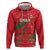 Custom Oman Cricket Hoodie Go Champions Strong Flame Style - Wonder Print Shop