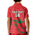 Custom Oman Cricket Kid Polo Shirt Go Champions Strong Flame Style - Wonder Print Shop