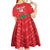 Custom Oman Cricket Kid Short Sleeve Dress Go Champions Strong Flame Style - Wonder Print Shop