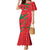 Custom Oman Cricket Mermaid Dress Go Champions Strong Flame Style - Wonder Print Shop