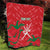 Custom Oman Cricket Quilt Go Champions Strong Flame Style - Wonder Print Shop