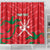 Custom Oman Cricket Shower Curtain Go Champions Strong Flame Style