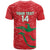 Custom Oman Cricket T Shirt Go Champions Strong Flame Style - Wonder Print Shop