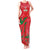 Custom Oman Cricket Tank Maxi Dress Go Champions Strong Flame Style - Wonder Print Shop