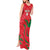 Custom Oman Cricket Tank Maxi Dress Go Champions Strong Flame Style - Wonder Print Shop