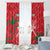 Custom Oman Cricket Window Curtain Go Champions Strong Flame Style - Wonder Print Shop