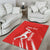 Custom Bahrain Cricket Area Rug Go Champions Grunge Style