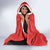 Custom Bahrain Cricket Hooded Blanket Go Champions Grunge Style