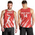 Custom Bahrain Cricket Men Tank Top Go Champions Grunge Style