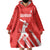 Custom Bahrain Cricket Wearable Blanket Hoodie Go Champions Grunge Style