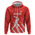 Custom Bahrain Cricket Zip Hoodie Go Champions Grunge Style - Wonder Print Shop