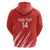 Custom Bahrain Cricket Zip Hoodie Go Champions Grunge Style - Wonder Print Shop