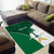 Custom Saudi Arabia Cricket Area Rug Go Champions Coat Of Arms Style - Wonder Print Shop