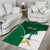 Custom Saudi Arabia Cricket Area Rug Go Champions Coat Of Arms Style - Wonder Print Shop