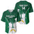 Custom Saudi Arabia Cricket Baseball Jersey Go Champions Coat Of Arms Style - Wonder Print Shop