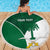 Custom Saudi Arabia Cricket Beach Blanket Go Champions Coat Of Arms Style - Wonder Print Shop