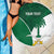 Custom Saudi Arabia Cricket Beach Blanket Go Champions Coat Of Arms Style - Wonder Print Shop