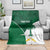 Custom Saudi Arabia Cricket Blanket Go Champions Coat Of Arms Style