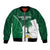 Custom Saudi Arabia Cricket Bomber Jacket Go Champions Coat Of Arms Style - Wonder Print Shop