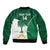 Custom Saudi Arabia Cricket Bomber Jacket Go Champions Coat Of Arms Style - Wonder Print Shop