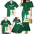 Custom Saudi Arabia Cricket Family Matching Mermaid Dress and Hawaiian Shirt Go Champions Coat Of Arms Style - Wonder Print Shop