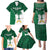 Custom Saudi Arabia Cricket Family Matching Puletasi and Hawaiian Shirt Go Champions Coat Of Arms Style - Wonder Print Shop