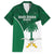 Custom Saudi Arabia Cricket Family Matching Puletasi and Hawaiian Shirt Go Champions Coat Of Arms Style - Wonder Print Shop