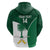 Custom Saudi Arabia Cricket Hoodie Go Champions Coat Of Arms Style - Wonder Print Shop