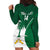 Custom Saudi Arabia Cricket Hoodie Dress Go Champions Coat Of Arms Style - Wonder Print Shop