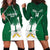 Custom Saudi Arabia Cricket Hoodie Dress Go Champions Coat Of Arms Style - Wonder Print Shop