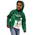 Custom Saudi Arabia Cricket Kid Hoodie Go Champions Coat Of Arms Style - Wonder Print Shop