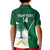 Custom Saudi Arabia Cricket Kid Polo Shirt Go Champions Coat Of Arms Style - Wonder Print Shop