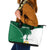 Custom Saudi Arabia Cricket Leather Tote Bag Go Champions Coat Of Arms Style - Wonder Print Shop