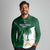 Custom Saudi Arabia Cricket Long Sleeve Polo Shirt Go Champions Coat Of Arms Style - Wonder Print Shop