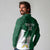 Custom Saudi Arabia Cricket Long Sleeve Polo Shirt Go Champions Coat Of Arms Style - Wonder Print Shop