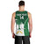 Custom Saudi Arabia Cricket Men Tank Top Go Champions Coat Of Arms Style