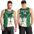 Custom Saudi Arabia Cricket Men Tank Top Go Champions Coat Of Arms Style