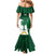 Custom Saudi Arabia Cricket Mermaid Dress Go Champions Coat Of Arms Style - Wonder Print Shop